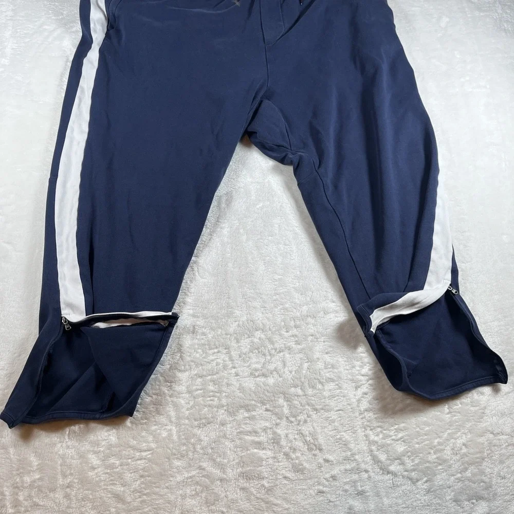 Polo Ralph Lauren Sweatpants Mens 3XB Blue Drawstring‎ Casual 1/4 Zip Ankle